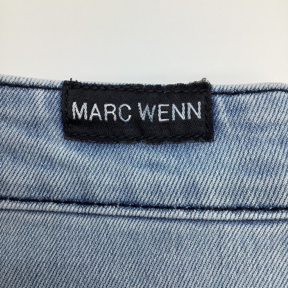 Marc Wenn Mens Denim Jeans Light Wash Size 30 - Picture 5 of 7